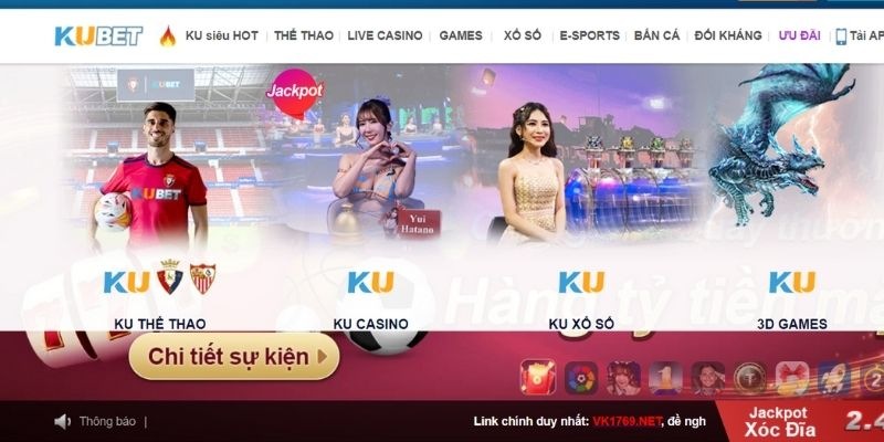 Đa dạng các sản phẩm tại ku casino để bạn lựa chọn